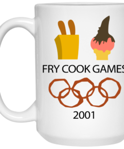 Fry Cook Games 2001 Mug Shirt Sweatshirt Long Sleeve Hoodie Tank Mug 2