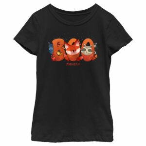 Girl’s Anboran Boo Animals T-Shirt