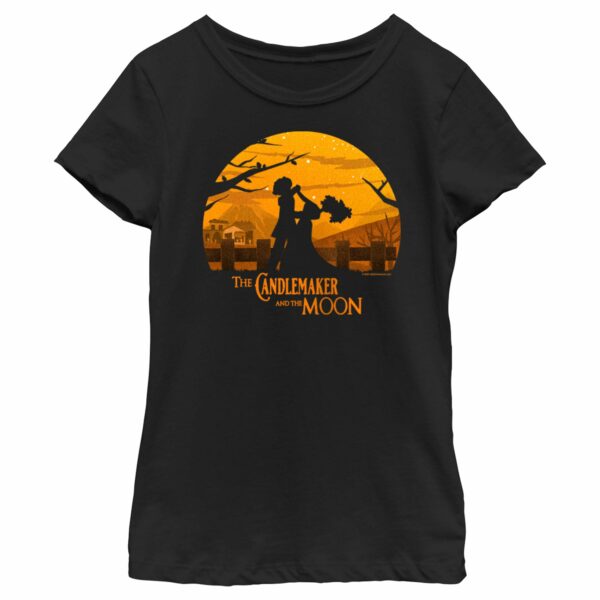 Girl’s Anboran The Candlemaker and the Moon Full Moon Logo T-Shirt