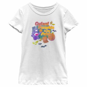 Girl’s Care Bears Harmony Bear Cutest Pumpkin in the Patch T-Shirt