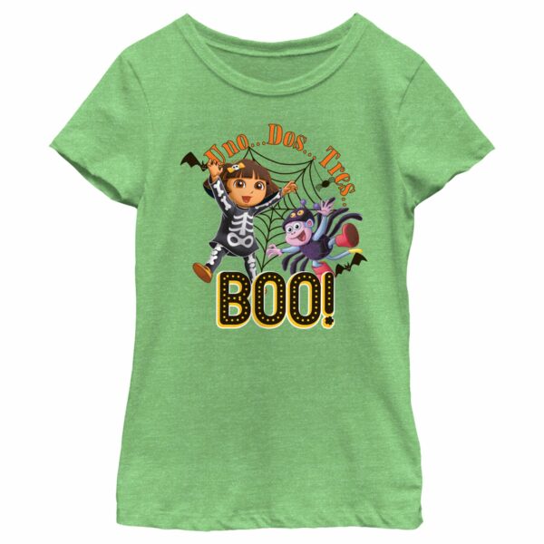 Girl’s Dora the Explorer Halloween Friends Boo T-Shirt