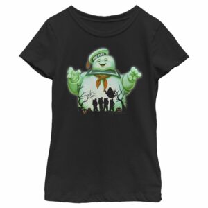 Girl’s Ghostbusters Halloween Stay Puft Marshmallow Man T-Shirt