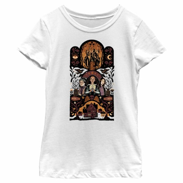 Girl’s Hocus Pocus 2 Ornate Ritual Poster T-Shirt