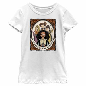 Girl’s Hocus Pocus 2 Reclaim the Flame Stamp T-Shirt