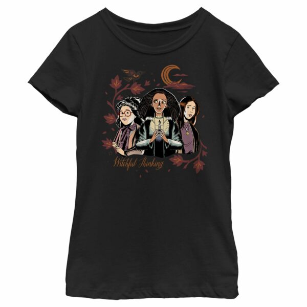 Girl’s Hocus Pocus 2 Witchful Thinking T-Shirt