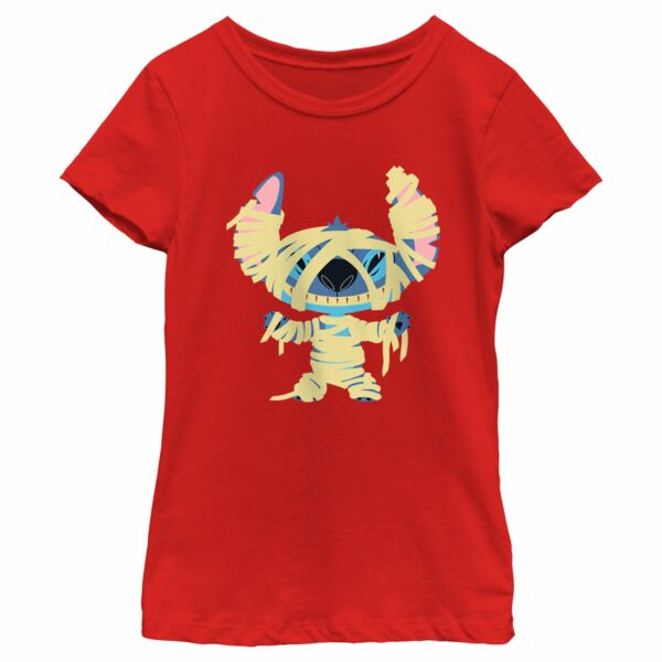 Girl’s Lilo & Stitch Halloween Mummy Stitch T-Shirt