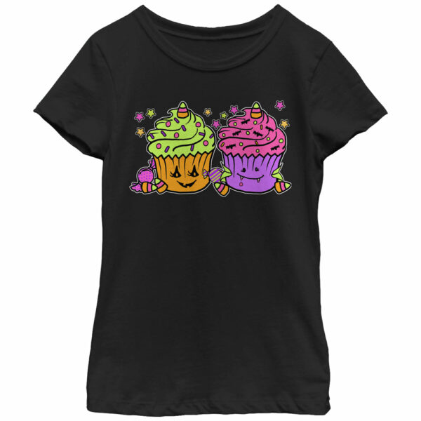 Girl’s Lost Gods Halloween Cupcakes T-Shirt