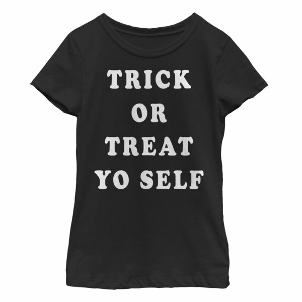 Girl’s Lost Gods Halloween Trick Or Treat Yourself T-Shirt