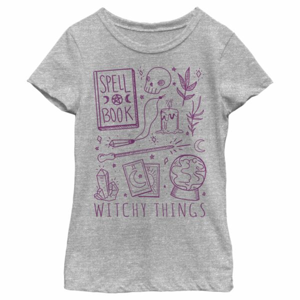 Girl’s Lost Gods Halloween Witchy Things T-Shirt