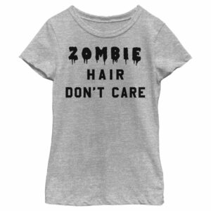 Girl’s Lost Gods Halloween Zombie Hair Don’t Care T-Shirt