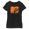 Girl’s MTV Jack-o’-lantern Logo T-Shirt