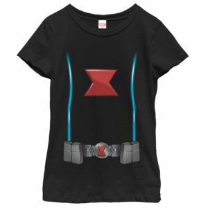 Girl’s Marvel Black Widow Costume T-Shirt