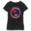 Girl’s Marvel Captain America Pumpkin Happy Halloween T-Shirt