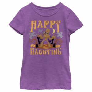 Girl’s Marvel Guardians of the Galaxy Groot Happy Haunting T-Shirt