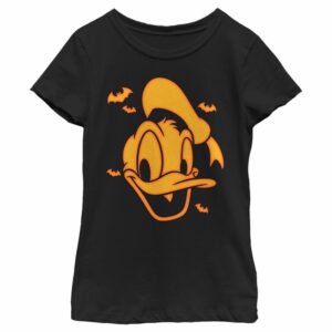 Girl’s Mickey & Friends Halloween Donald Duck T-Shirt