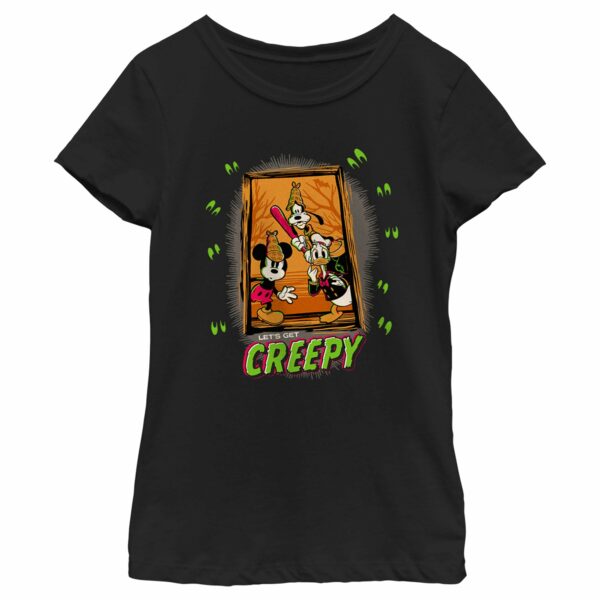 Girl’s Mickey & Friends Halloween Let’s Get Creepy T-Shirt