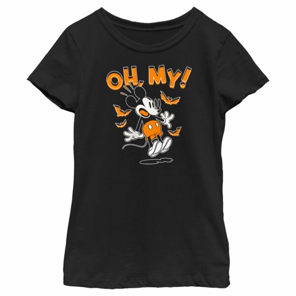 Girl’s Mickey & Friends Mickey Halloween Oh My T-Shirt