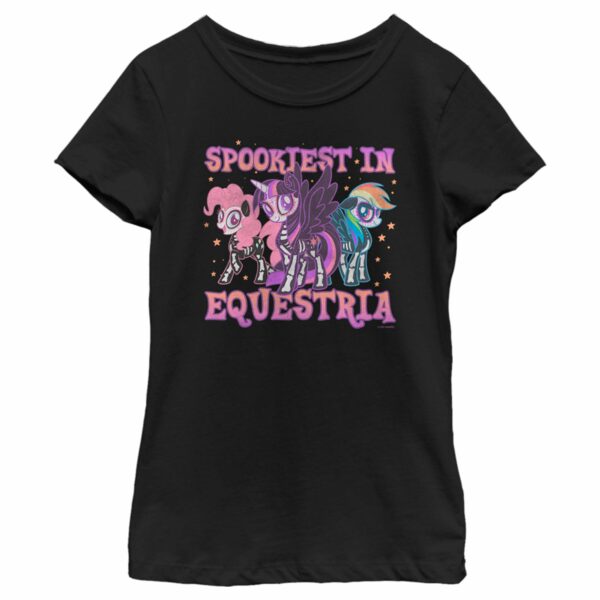 Girl’s My Little Pony Halloween Trio Spookiest in Equestria T-Shirt