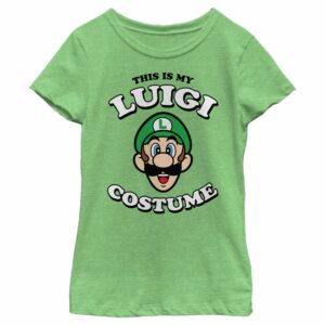 Girl’s Nintendo This is my Luigi Costume T-Shirt