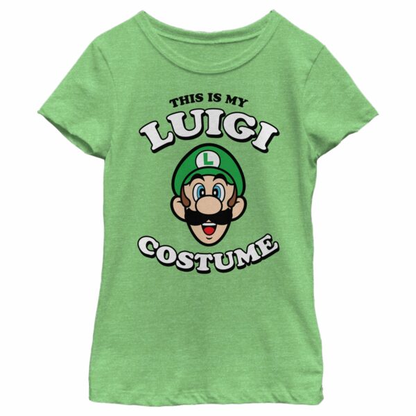 Girl’s Nintendo This is my Luigi Costume T-Shirt