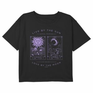 Girl’s Paul Frank The Sun and the Moon Tarot Cards T-Shirt