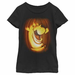 Girl’s Scooby Doo Carved Pumpkin T-Shirt