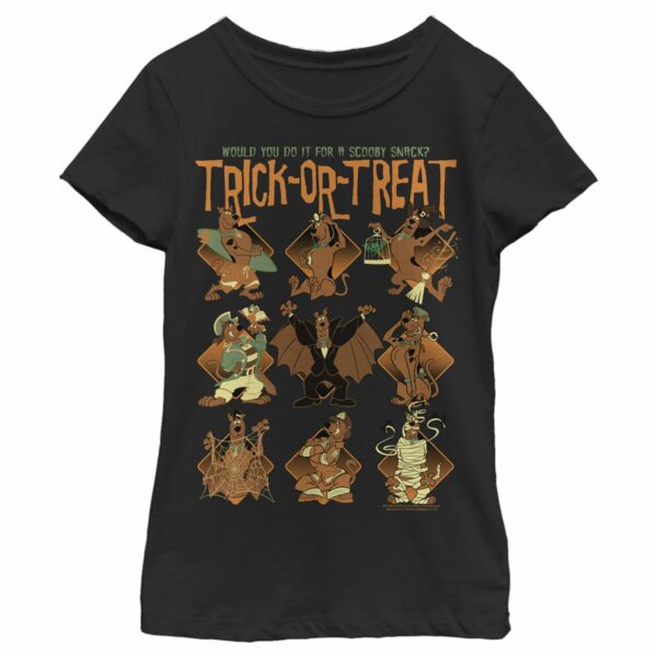 Girl’s Scooby Doo Trick-Or-Treat T-Shirt