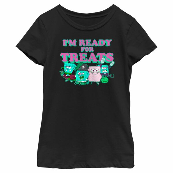 Girl’s SpongeBob SquarePants Ready for Treats T-Shirt