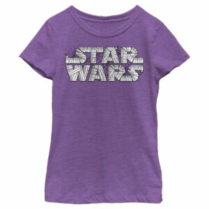 Girl’s Star Wars A New Hope Halloween Mummy Logo T-Shirt