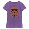 Girl’s Star Wars A New Hope Halloween Stormtrooper Jack-O’-Lantern Fill T-Shirt