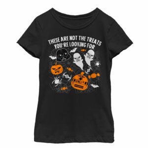 Girl’s Star Wars Halloween Not the Treats T-Shirt