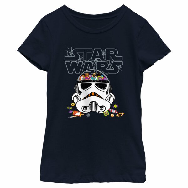 Girl’s Star Wars Stormtrooper Basket T-Shirt