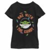 Girl’s Star Wars The Mandalorian Halloween Grogu One With the Candy T-Shirt