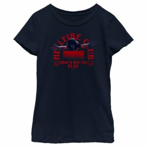 Girl’s Stranger Things Eddie Munson Hellfire Club That’s Why We Play T-Shirt