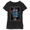 Girl’s Stranger Things Retro Hellfire Club Poster T-Shirt