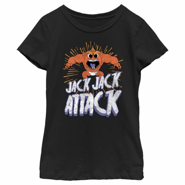 Girl’s The Incredibles Jack-Jack Attack Distressed T-Shirt