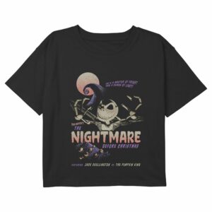 Girl’s The Nightmare Before Christmas Jack Master of Fright T-Shirt