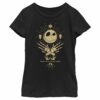 Girl’s The Nightmare Before Christmas King Jack Skellington T-Shirt
