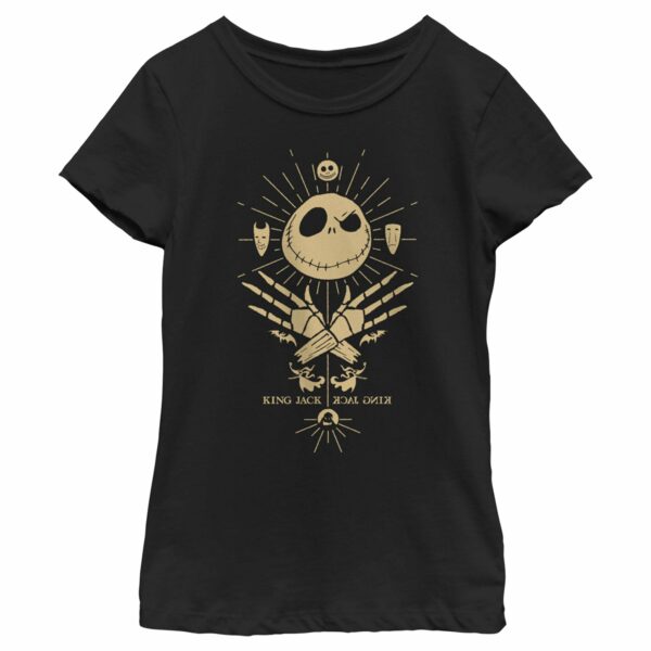 Girl’s The Nightmare Before Christmas King Jack Skellington T-Shirt