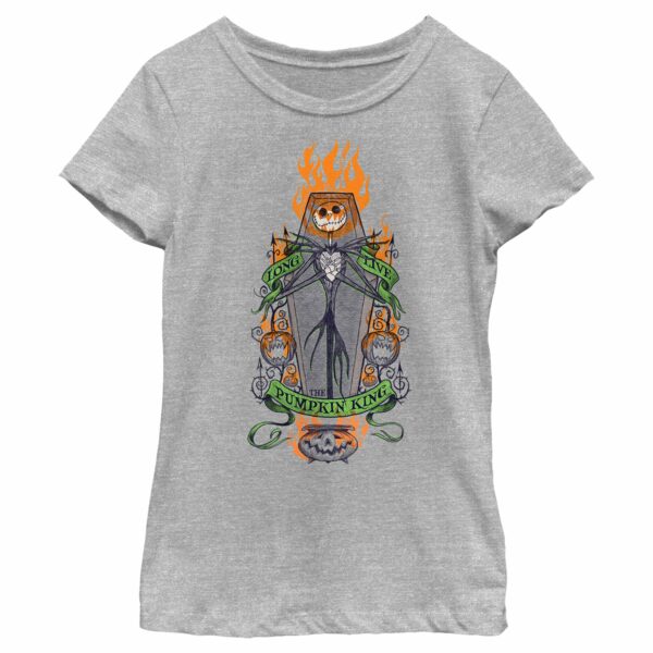 Girl’s The Nightmare Before Christmas Long Live the Pumpkin King T-Shirt