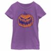 Girl’s The Nightmare Before Christmas Pumpkin King Script T-Shirt