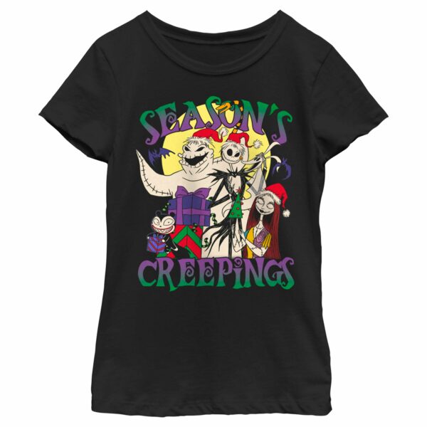 Girl’s The Nightmare Before Christmas Season’s Creepings T-Shirt