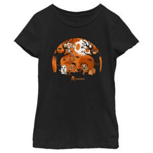 Girl’s Tokidoki Halloween Caramella and Friends T-Shirt