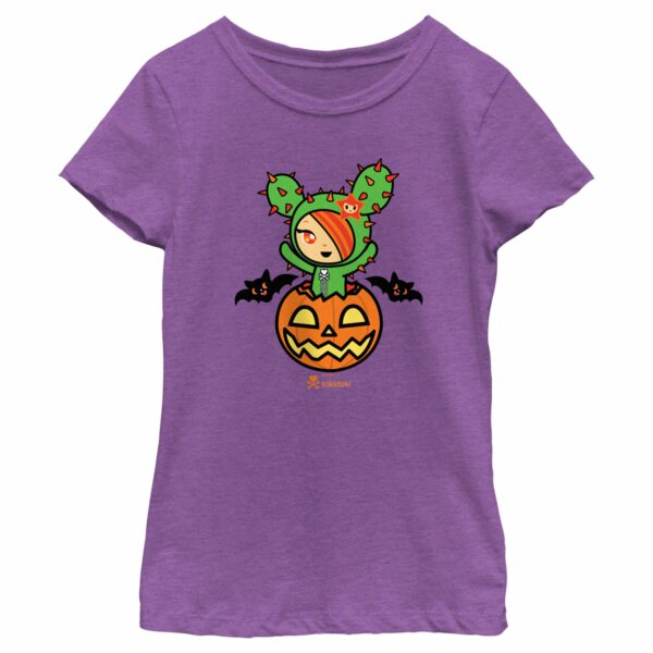 Girl’s Tokidoki Halloween jack-o’-lantern SANDy T-Shirt