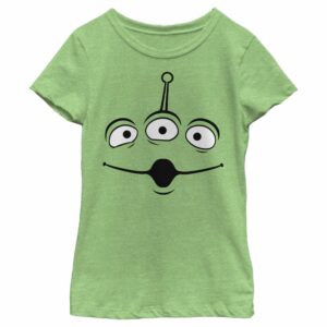 Girl’s Toy Story Squeeze Alien Costume Tee T-Shirt