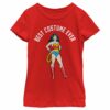Girl’s Wonder Woman Best Costume Ever T-Shirt