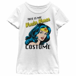 Girl’s Wonder Woman This is my Wonder Woman Costume T-Shirt