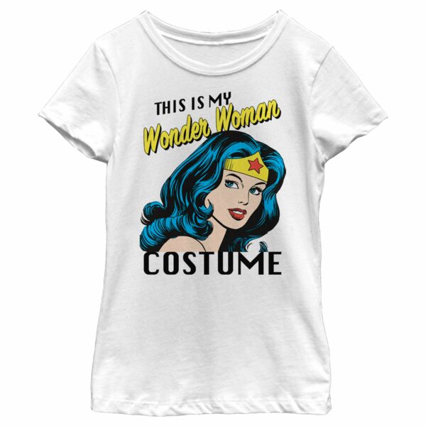 Girl’s Wonder Woman This is my Wonder Woman Costume T-Shirt