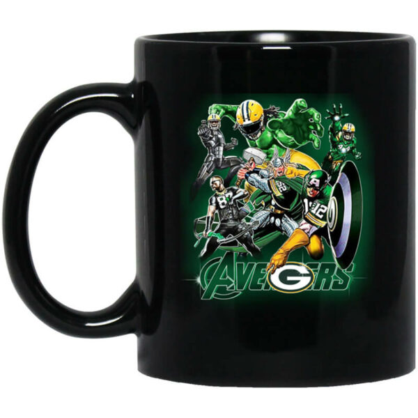 Green Bay Packers Tie Dye The Avengers Mug Shirt Sweatshirt Long Sleeve Hoodie Tank Mug