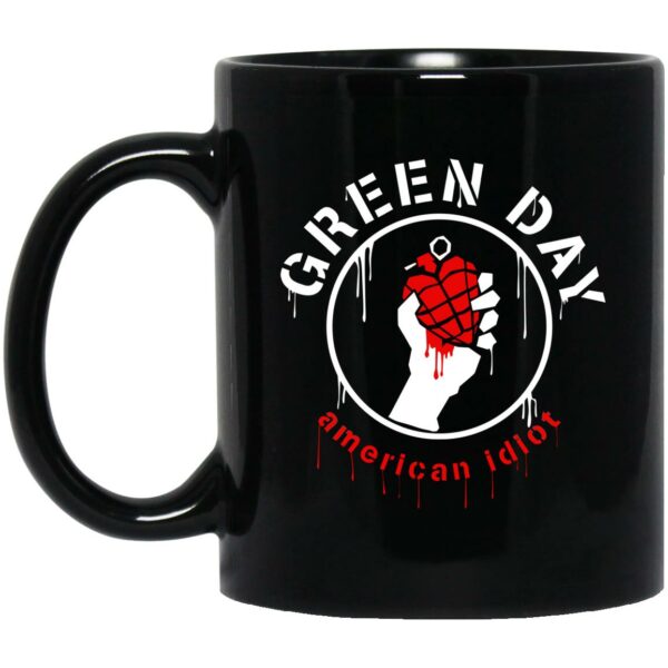 Green Day American Idiot Mug Shirt Sweatshirt Long Sleeve Hoodie Tank Mug